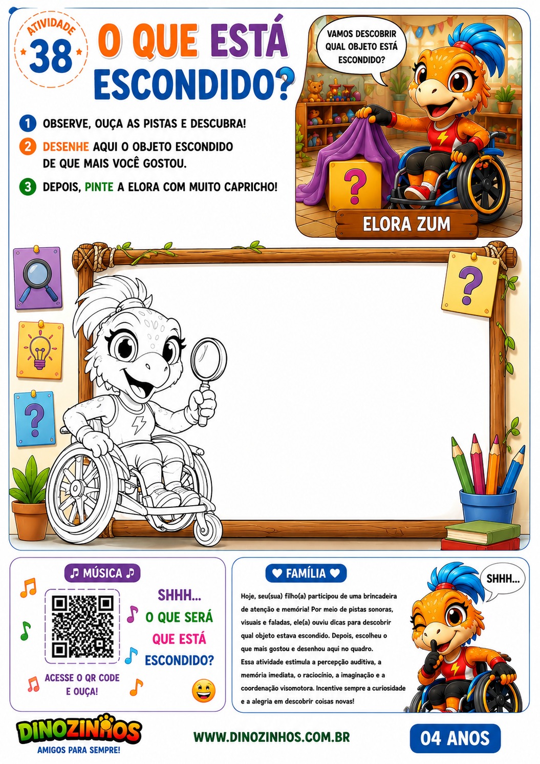 Livro Coleção 4 anos - Atividade